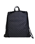 GG Supreme Drawstring Backpack, back view